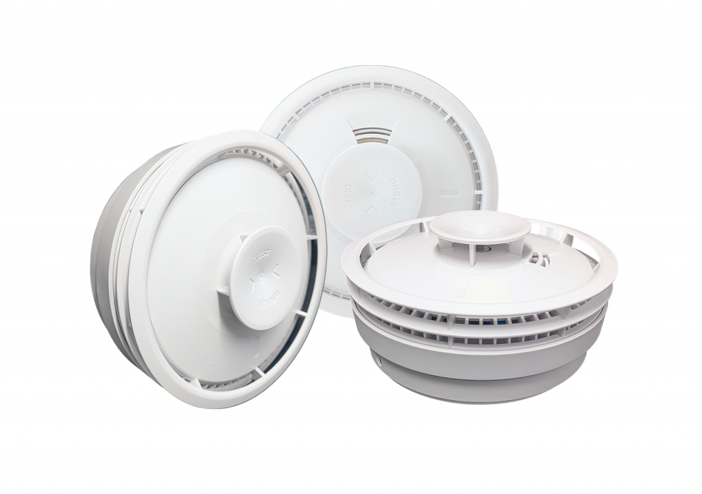 3 Funk-Rauchwarnmelder