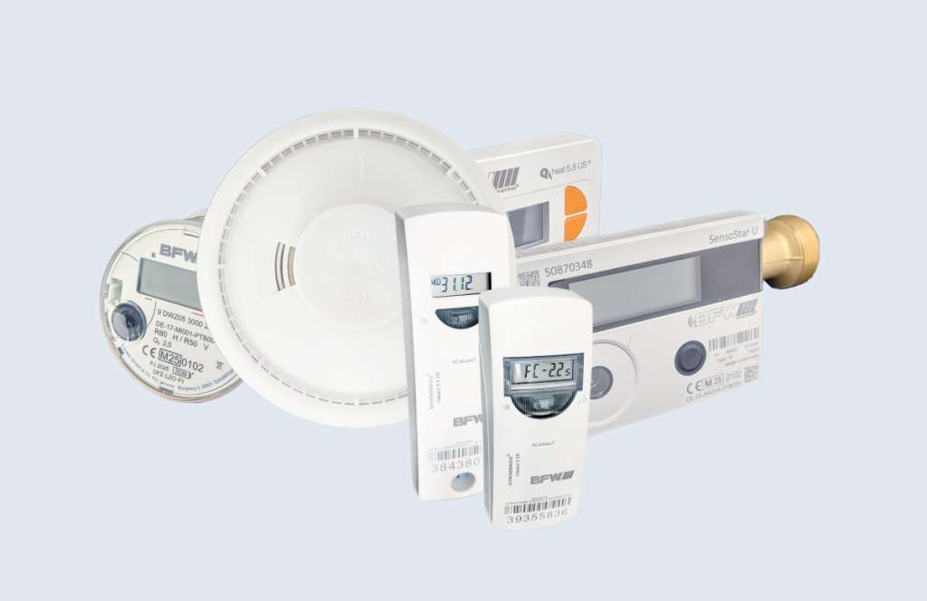 Meherere Geräte die fernwartungskompatibel sind.